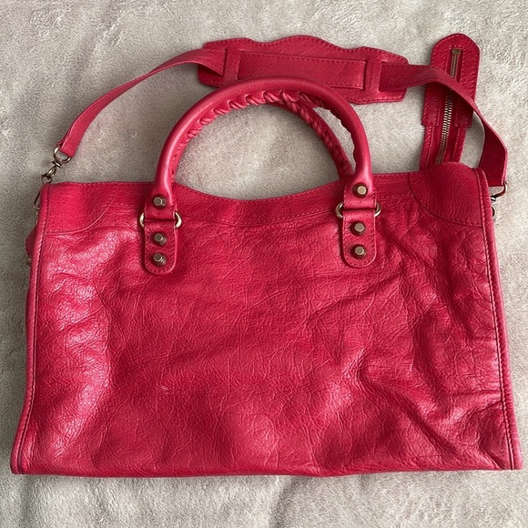 Balenciaga Agneau Giant 12 Rose Gold City Rose Thulian - Picture 2 of 13